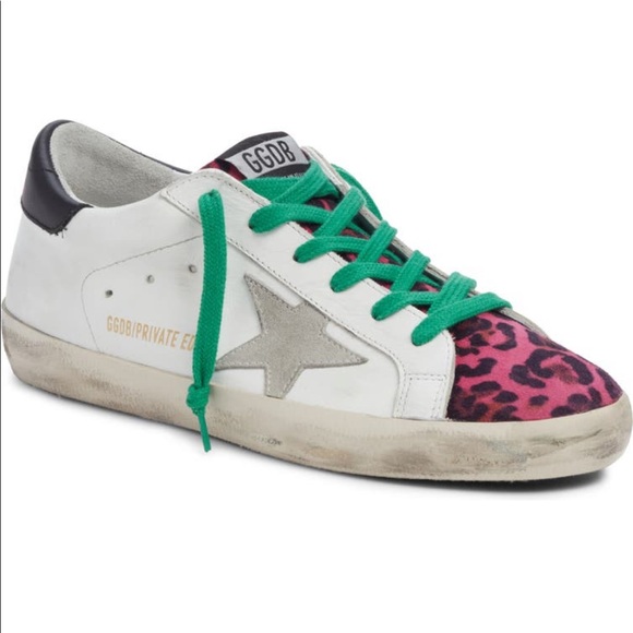 Golden Goose Shoes - Golden Goose Superstar Leopard Print